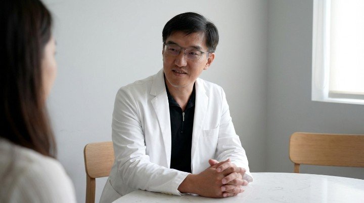 醫師說明男性女乳症抽脂與乳腺切除差異 透過威塑執行男性女乳症抽脂雕塑胸肌線條 男性女乳症抽脂術後穿著醫用彈性塑身衣