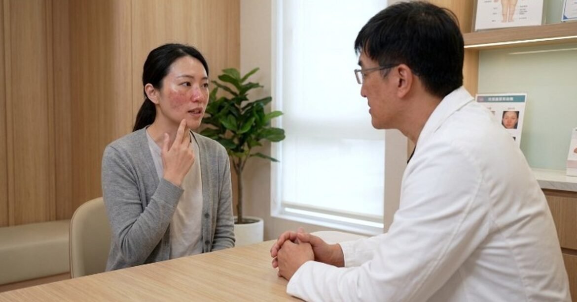 醫師講解防曬的重要性與迷思，展示陽光下的肌膚護理