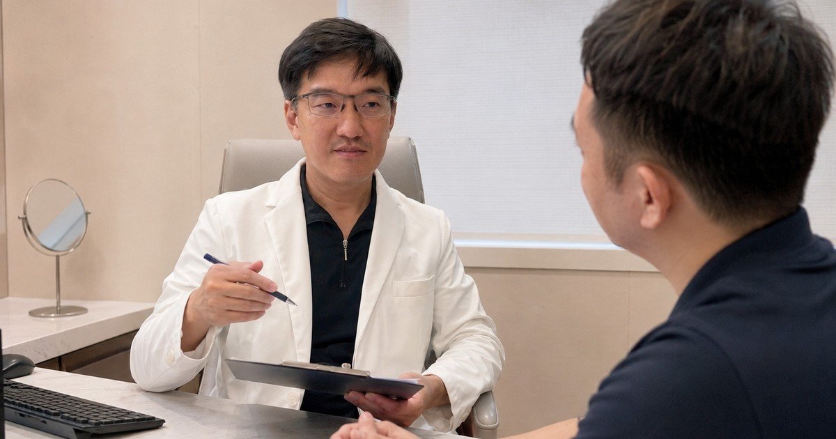 V臉療程改善臉型的效果示意圖，展現療程前後的明顯差異