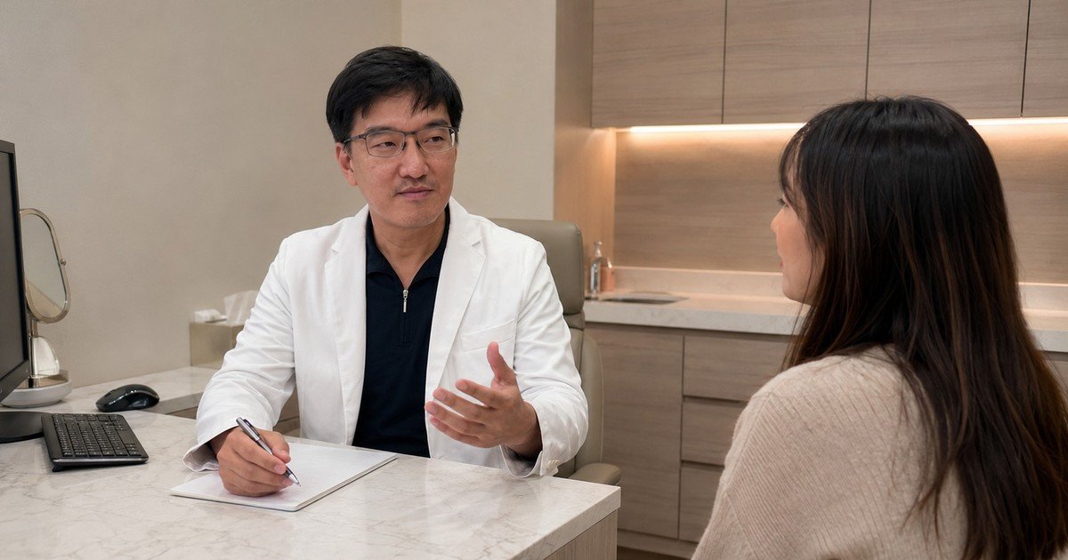 V臉療程的效果示範圖