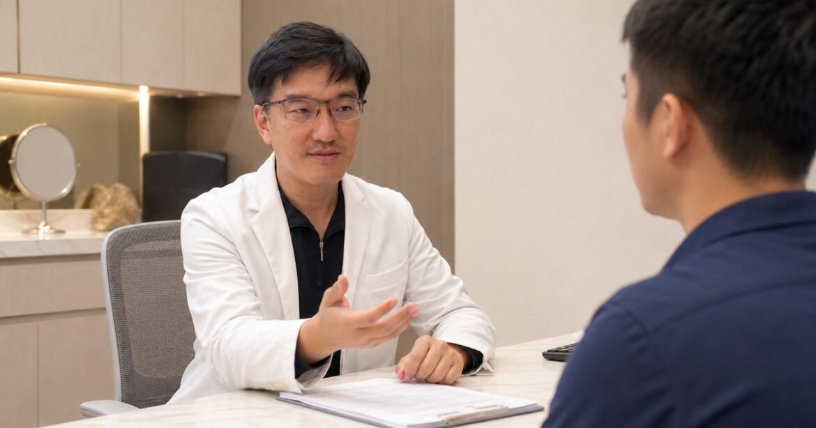 吳芮醫師分享漸凍人症患者權益與醫療資訊透明化的重要性。