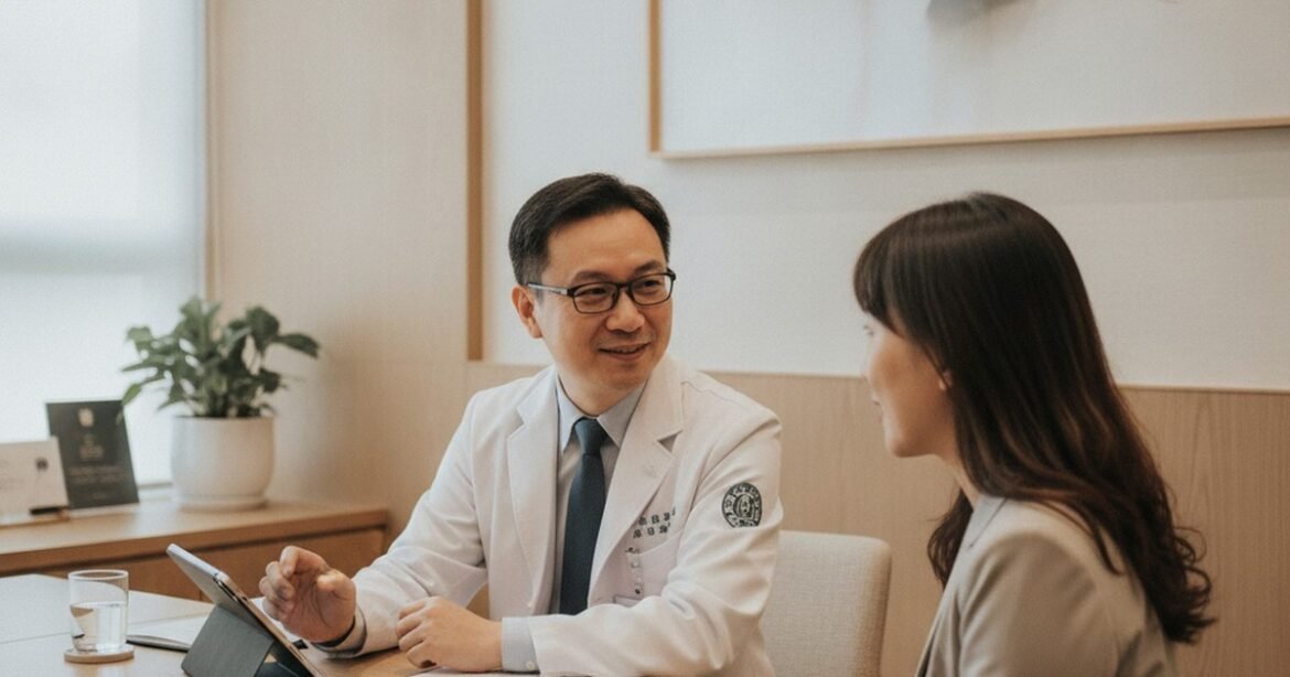 吳芮醫師分析術前評估，為長期醫美規劃提供專業建議。