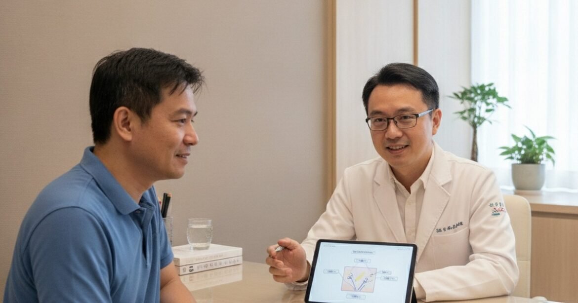 吳芮醫師分享大腸水療後如何透過飲食改善腸道健康。