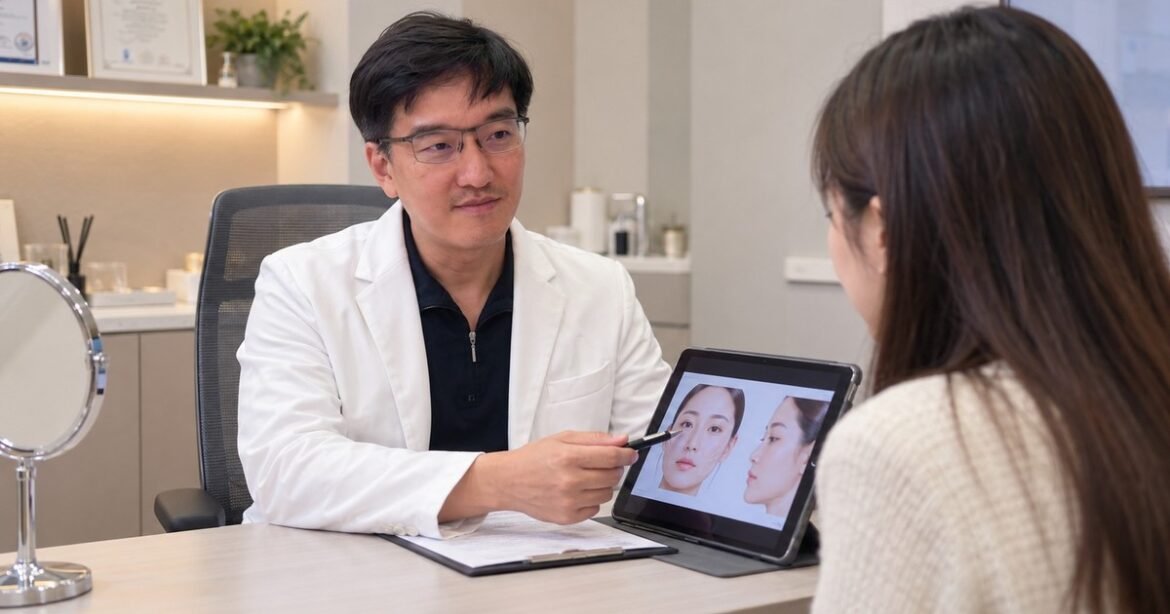 家人協助下進行胃肉毒減重療程的溫馨畫面